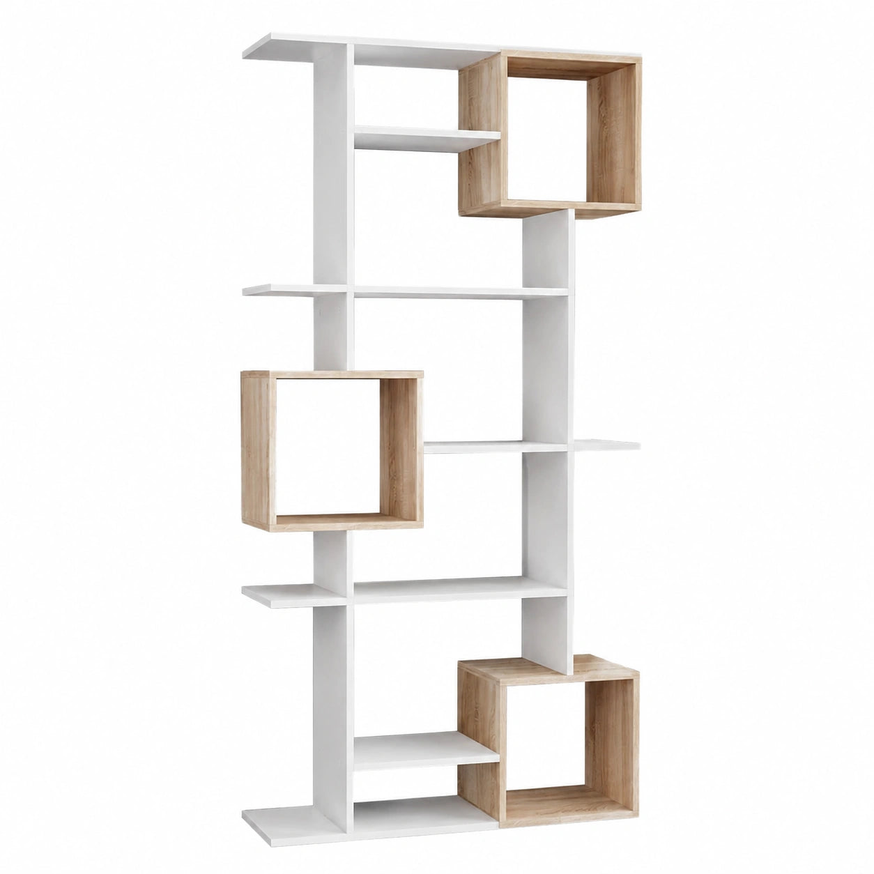 Meuble polyvalent, avec rangement, coloris blanc, 92 x 187,7 cm, pour les espaces de vie