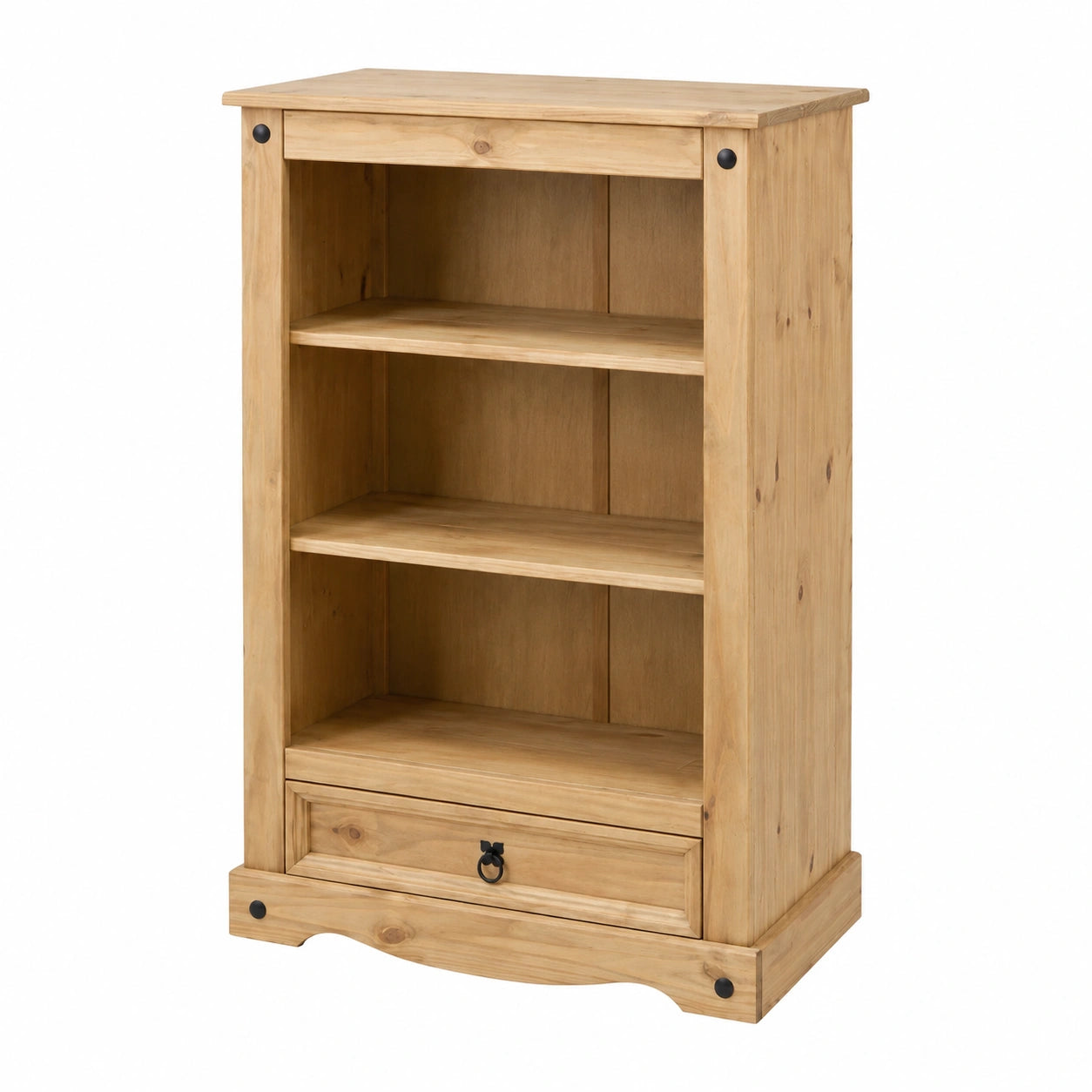 Bibliothèque, avec tiroirs, avec étagères, 81 x 110 x 33 cm, pour le salon ou le bureau