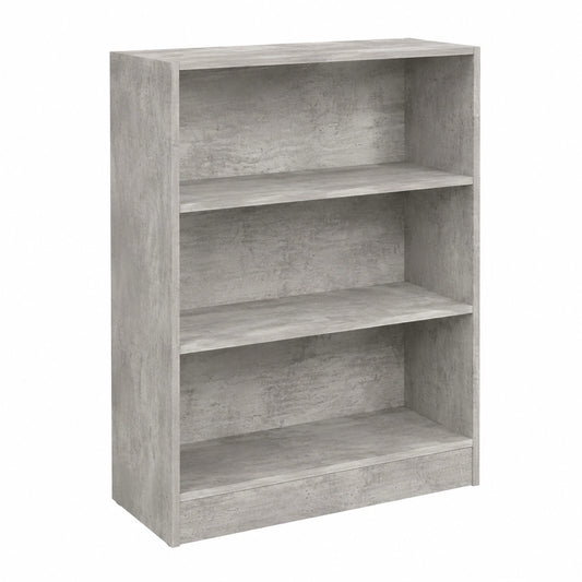 Bureau, avec rangement, 80 x 24 x 109 cm, coloris gris, pour l’espace de travail