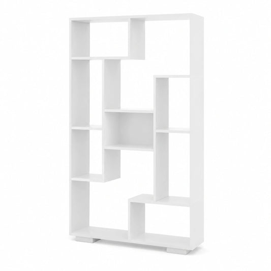 Bureau, à bascule, avec rangement, avec étagères, coloris blanc, 70 x 20 x 120 cm, pour l’espace de travail