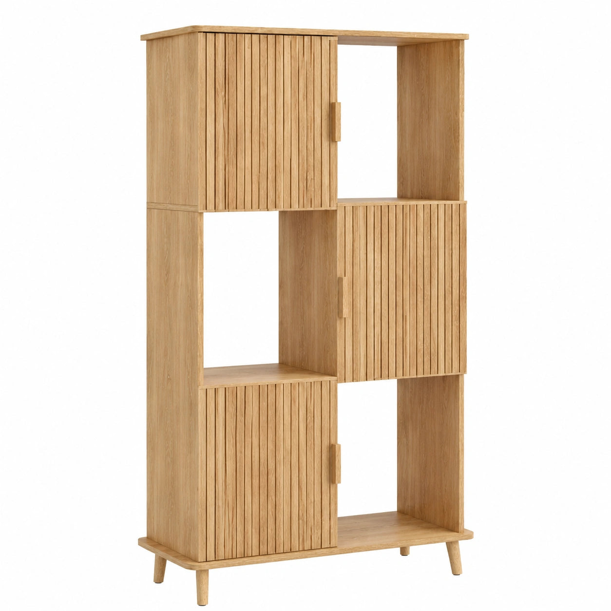 Bibliothèque, en chêne, pour le salon ou le bureau