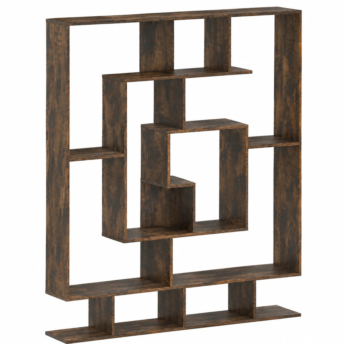 Bureau, à bascule, avec rangement, avec dispositif anti-basculement, coloris marron, pour l’espace de travail