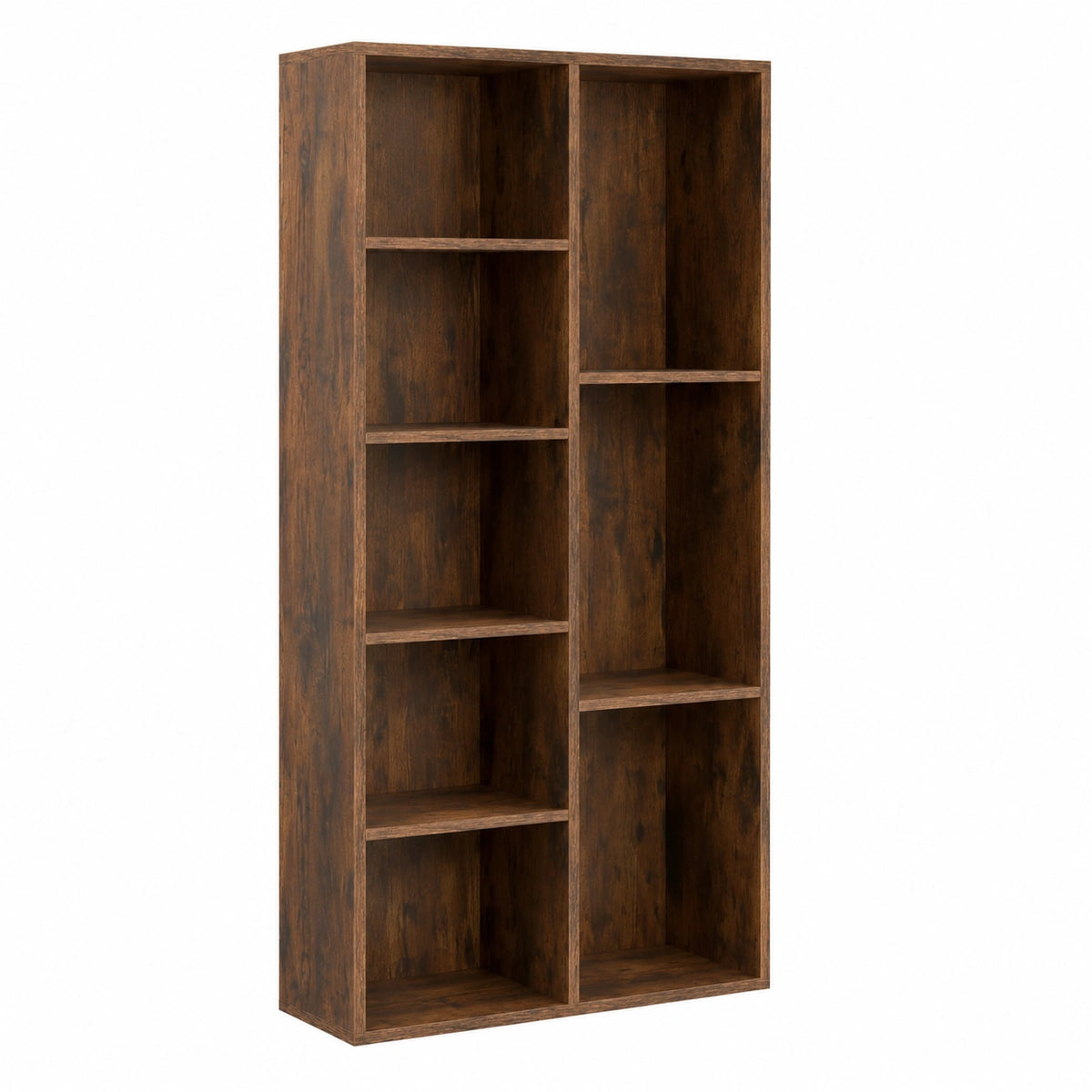 Bibliothèque, avec rangement, avec étagères, 49,5 x 23 x 106 cm, pour le salon ou le bureau