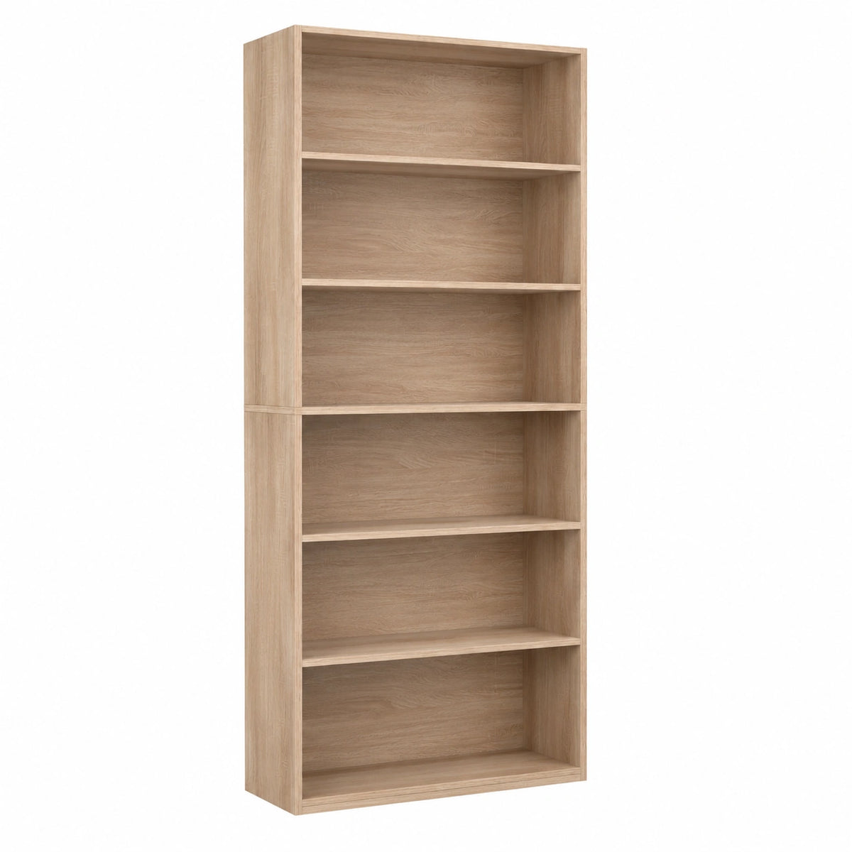 Bibliothèque, en chêne, avec rangement, avec étagères, pour le salon ou le bureau