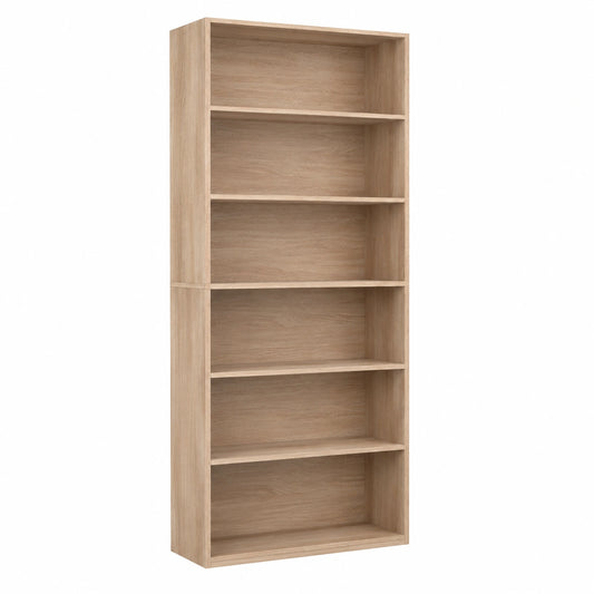 Bibliothèque, en chêne, avec rangement, avec étagères, pour le salon ou le bureau